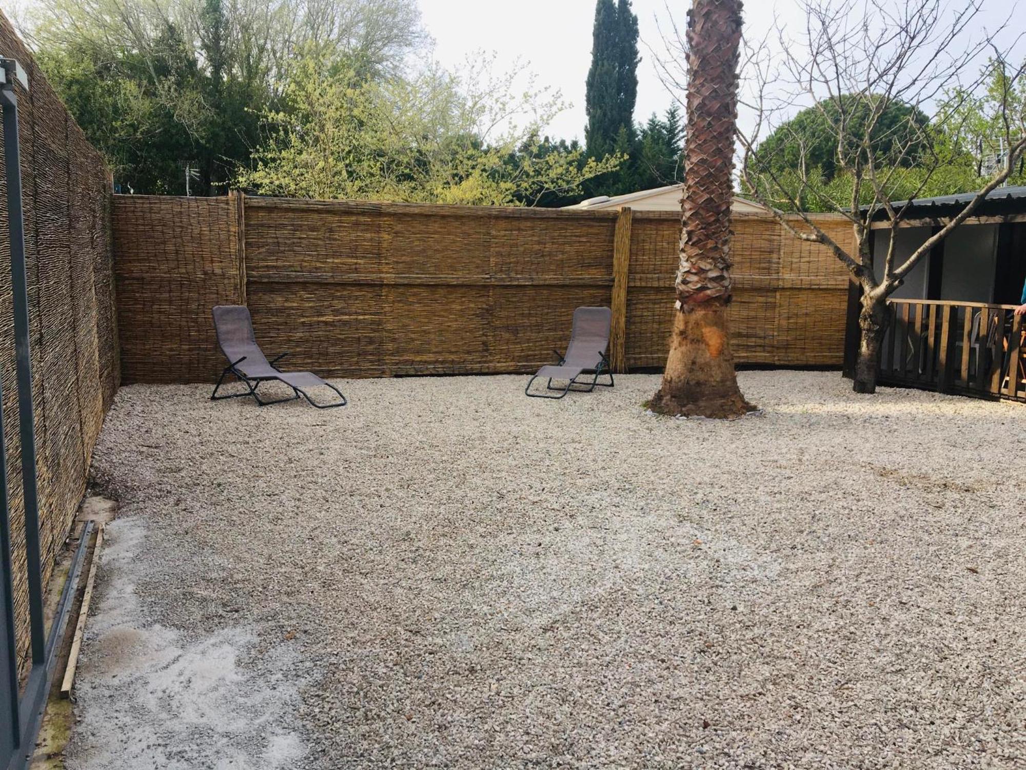 Mobil-Home Avec Grand Jardin Serignan Exterior photo